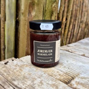 Hjemmelavet jordb�rmarmelade